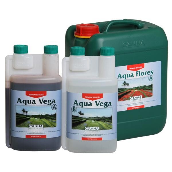 Engrais Floraison Aqua Flores Canna - 2 X 1L - Pour Hydroculture
