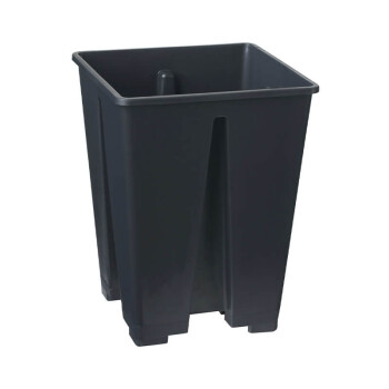 Pot carrés avec rainures anti-spirales 2,6 L