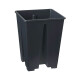 Pot carrés avec rainures anti-spirales 2,6 L