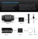 Kit extraction dair AC-Infinity Pro 683 m³/h ø150 mm avec Controller AI+