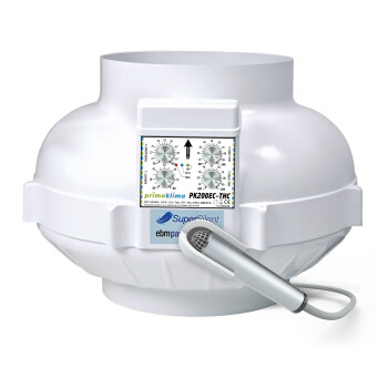 Extracteur Prima Klima EC-THC Temp & Hygro Control 580m³/h - 1450m³/h