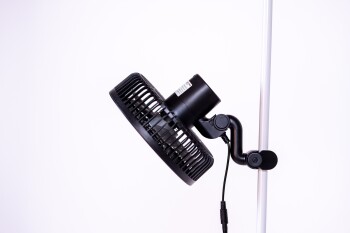 HOMEbox Air Breva Ventilateur EC à fixation par clip 206 mm, oscillant