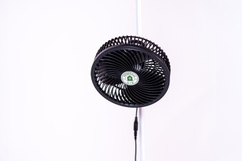 HOMEbox Air Breva Ventilateur EC à fixation par clip 206 mm, oscillant