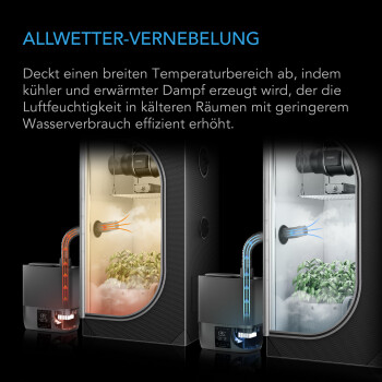 AC Infinity CLOUDFORGE T5, humidificateur dair 9 litres avec commande intelligente