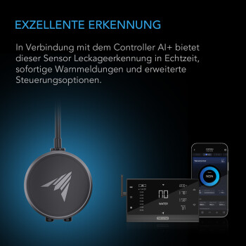 AC Infinity Capteur d’eau AI – Détection du niveau d’eau et des fuites, IP68