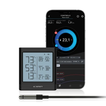 AC Infinity Smart Hygromètre B1 – Appareil...