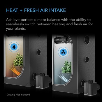AC Infinity THERMOFORGE S7 1000 W – Appareil de chauffage intelligent pour chambres de culture