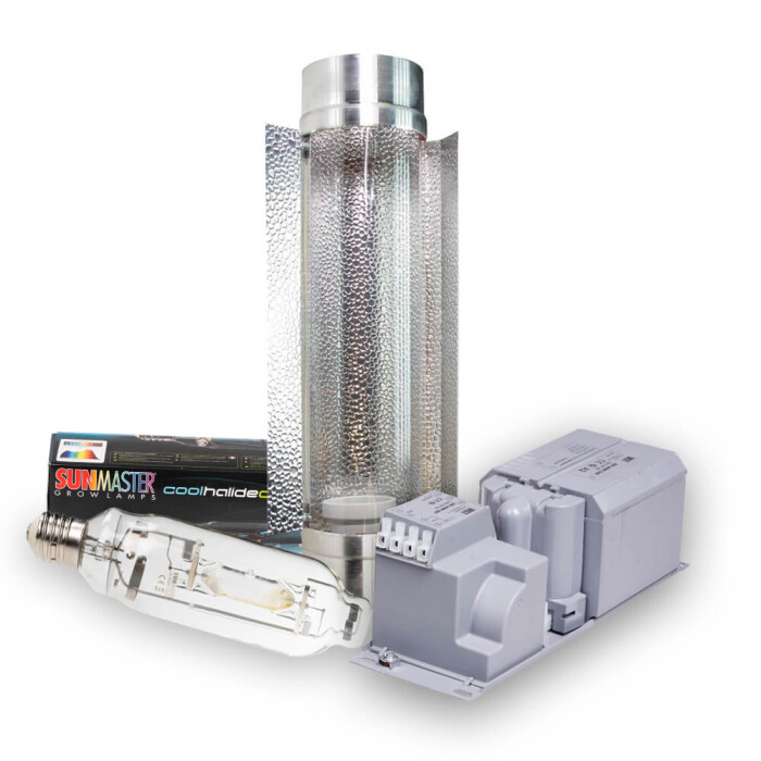 Kit lampe MH 600W Sunmaster Croissance + Réflecteur Cooltube