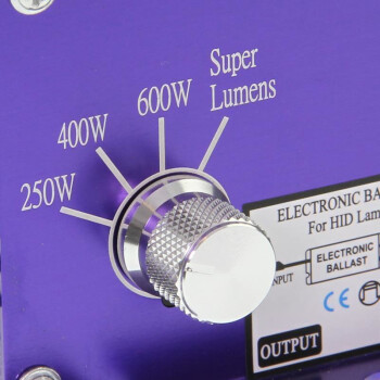 Ballast électronique Lumatek 600W -  interrupteur super lumens