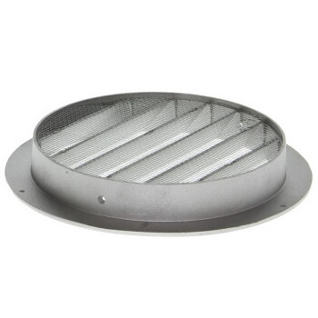 Grille dentrée et dévacuation dair 125mm