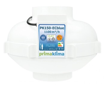 Extracteur Prima Klima EC-Blue 1100 m³/h ø150mm