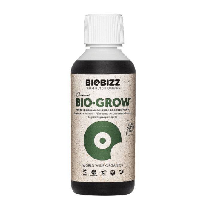 Biobizz Bio Grow engrais de croissance biologique 250ml - 10L 