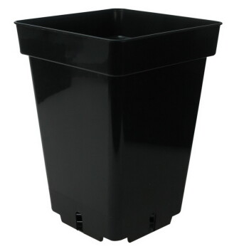 Pots carrés pour plantes 5,7 - 11 litres