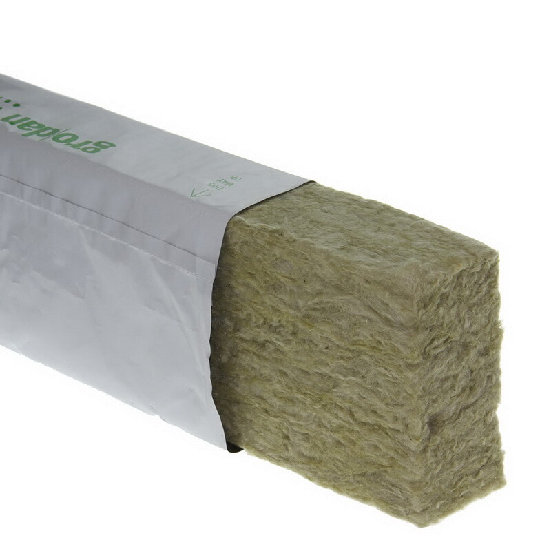 10 Cubes Laine De Roche Grodan 100x100x65 Mm - Support Culture Pour Boutures Et Semis