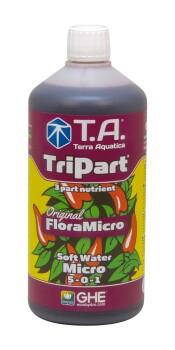 Terra Aquatica TriPart Micro eau douce 1L, 5L, 10L...
