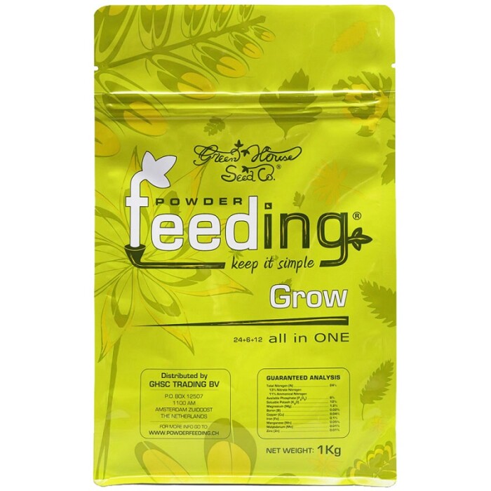 Green House Powder Feeding Grow 125g, 500g, 1kg, 2,5kg