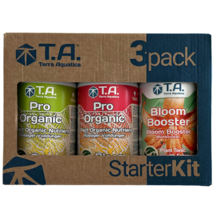 3 Pack Engrais GHE Pro Organic Starter Kit 500 ml