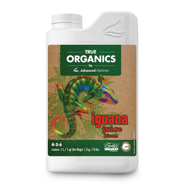 Advanced Nutrients True Organics Iguana Juice Bloom 1L, 4L, 10L