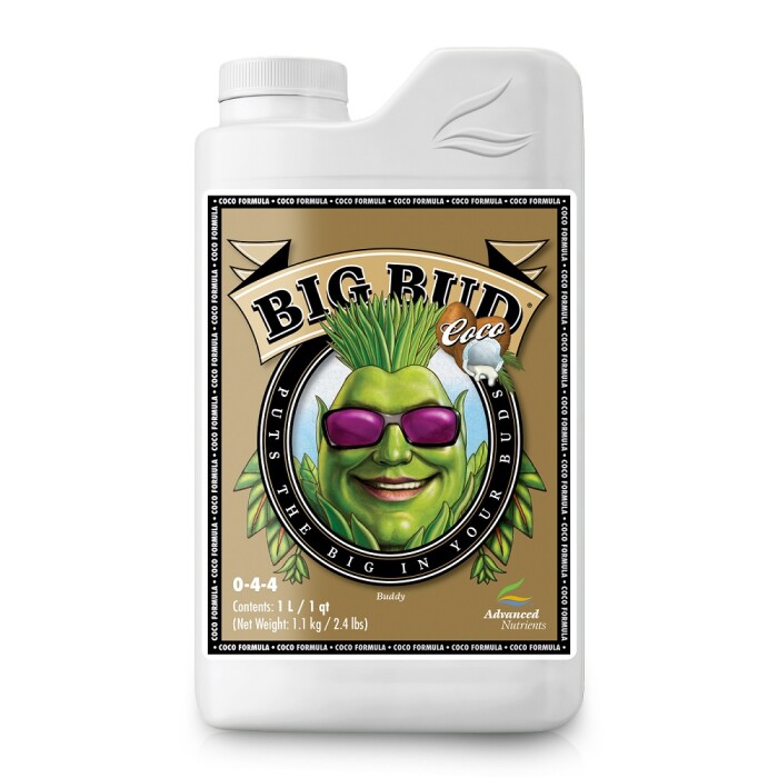 Advanced Nutrients Big Bud Coco stimulateur de floraison 250ml, 500ml, 1L, 4L, 10L