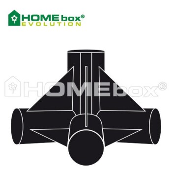 Homebox Connecteur 4 voies Ø22mm - 2 pièces