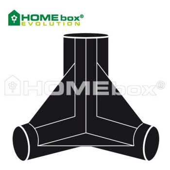 Connecteur 3 voies Homebox Ø22mm - 4 pièces