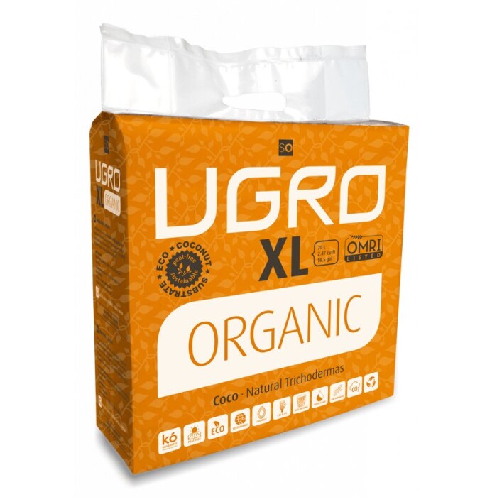 Bloc de coco UGro XL Organic 70L