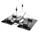 LUMii Black Blade LED Lampe 400W spectre complet