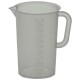 Verre mesureur 100ml - gradué tous les 10ml