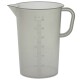 Verre mesureur 3000ml - gradué tous les 50ml