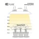 Greenception GC-Pure 60W lampe de culture LED plein-spectre