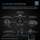 Kit extraction dair AC-Infinity 598 m³/h ø150 mm 10 vitesses avec régulateur