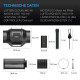 Kit extraction dair AC-Infinity 598 m³/h ø150 mm 10 vitesses avec régulateur
