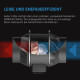 AC Infinity Cloudline Pro T6 Système de ventilation 683 m³/h ø150 mm avec contrôle de la température et de lhumidité